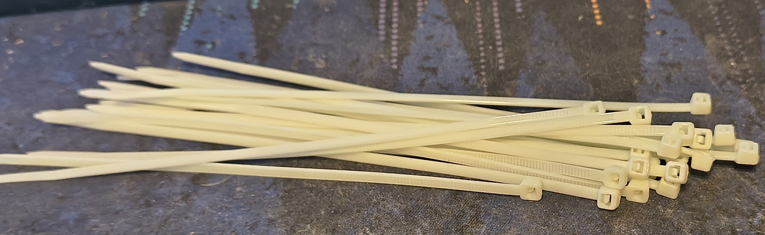 180C Rated Nylon Zipties 100pc