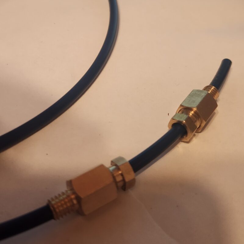 (M6) Compression Fitting For Bowden Extruder