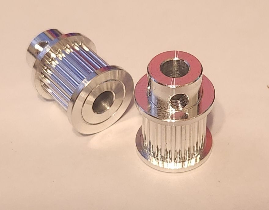 Dehubbed 10/9mm Gates GT2 Pulley